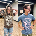 Delion lion's head tee